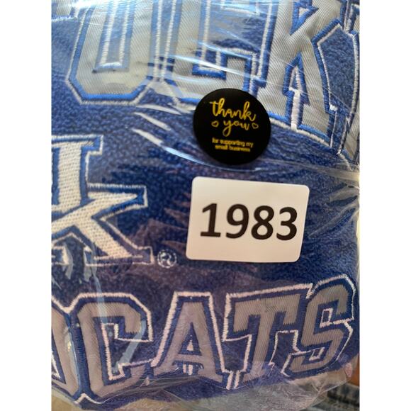 ProEdge Kentucky Fleece 1/4 Pullover Mens XL Blue/Gray Wildcats U.K. Big Blue - Picture 11 of 11